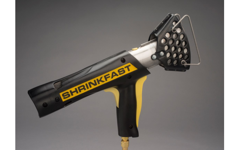 蘇州建技：SHRINKFAST998熱縮槍，是一種方便的手持式熱收縮包裝工具